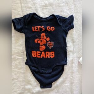 Mickey Mouse Chicago Bears onesie